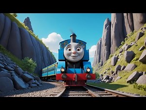 The Train on the Track Goes Choo Choo | Fun Train Song for Kids | Choo Choo Adventure Rhyme