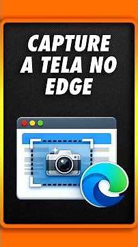 COMO CAPTURAR A TELA NO MICROSOFT EDGE