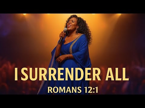 I Surrender All | Powerful Gospel Worship Song in CeCe Winans Style | Emotional Praise & Worship