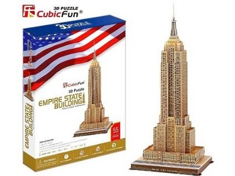 "Empire State Building" - Puzzle 3D