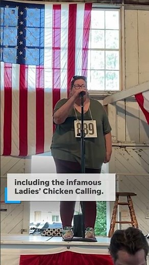 Creative chicken calls earn audience's applause at Iowa State Fair #Shorts
