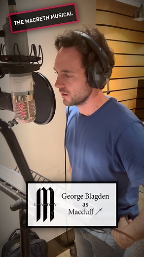 Lady M - The Macbeth Musical 🗡️ on Instagram: "Another BTS snippet of George Blagden recording Lady M demos at Abbey Road Studios 🎤 Macduff warns Malcolm that King Duncan’s killer could come for him next 🩸 #LadyM #MacbethMusical #NewMusical #OriginalMusical #MusicalTheatre #BehindTheScenes #TheatreLife #TheatreRehearsal #WestEndTheatre #BroadwayBound #Macbeth #ShakespeareReimagined #Fanquos #InTheRoom #GeorgeBlagden"