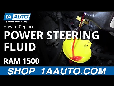 How to Fill & Bleed Power Steering System 02-08 Dodge Ram