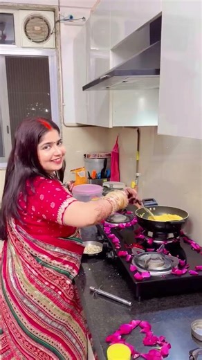 First Rasoi of my Pyari Bhabhi ❤️#firstrasoi #bhabhi #familylove #tradition #specialmoment