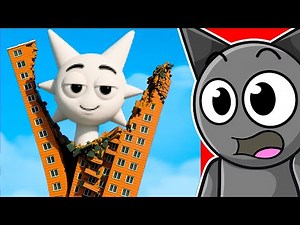 GIANT WENDA VS BUILDINGS!