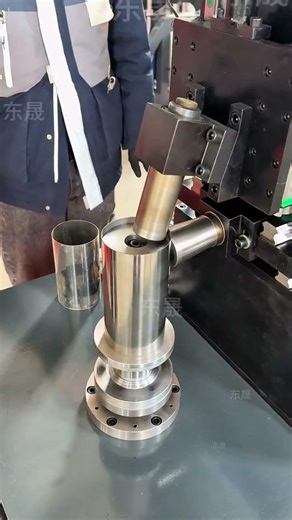Round tube outward flaring #Flanging machine Dongsheng Manufacturing