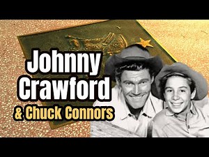 JOHNNY CRAWFORD & CHUCK CONNORS & Others On The Western Walk Of Stars In Newhall, CA