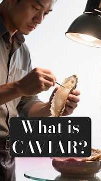 What is caviar and why is it so expensive? 🍽️