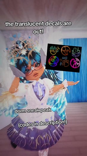 Fully Transparent Decals for Royale High Enthusiasts