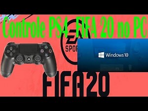Como usar controle ps4 no PC FIFA 20