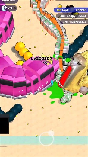 Snake Clash VIP Best Gameplay 2024 #snakeclash #games #viralshorts