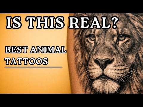 Realistic Animal Tattoo | Mind-Blowing Designs You Need to See