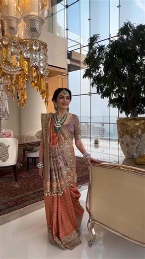 Billionaire Nita Mukesh Ambani showing world's most expensive house balcony #shorts