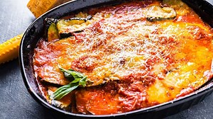 203K views · 2.3K reactions | Today we're making zucchini parmigiana (parmesan) with no breadcumbs. It's easier and lighter than the fried version, but still has amazing zucchini flavor! Full print recipe: https://www.sipandfeast.com/zucchini-alla-parmigiana/ | Sip and Feast | Facebook