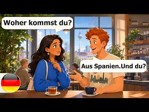 29 Minutes of Everyday German Dialogues for beginners (A1-A2) | Small Talk & Introductions
