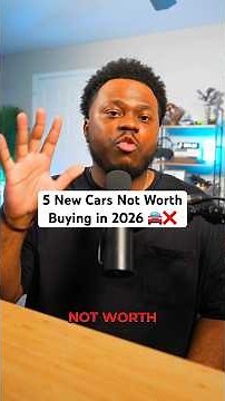 5 New Cars Not Worth Buying in 2026 🚘❌#carbuying #carshopping #carfinance #personalfinance #cars