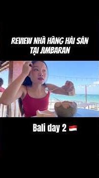 Review nhà hàng hải sản tại Jimbaran Market | Bali day 2 🇮🇩 #tepipantai #bali #indonesia