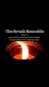 Today, we are commemorating the Pontians that perished in the Greek Genocide. 🕯May 19 is one of the three official commemoration dates for the Greek Genocide (Thrace, Asia Minor, and Pontos). 🕯The Greek Genocide, which included the Pontic genocide, was the violent systematic killing of the Christian Ottoman Greek population of Anatolia (Asia Minor/Μικρά Ασία), carried out during World War I and its aftermath, on the basis of their religion and ethnicity. 🕯It was perpetrated by the government 