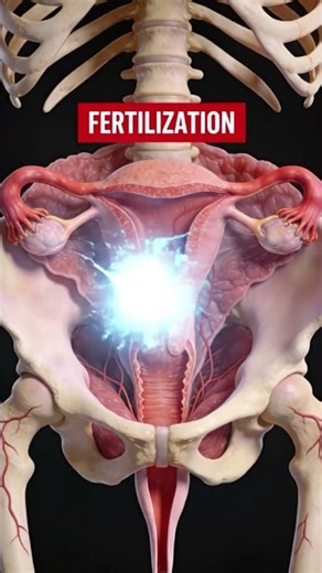 How Human Fertilization Happens | 3D Sperm Meets Egg Animation | AI Anatomy Explained