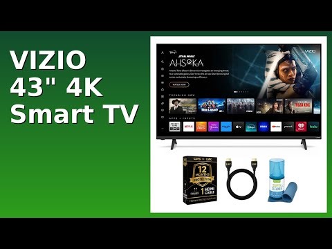 REVIEW (2025): VIZIO 43" 4K Smart TV. Features.
