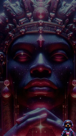 Crimson Sky God | Holder of the Crown Beyond Time | Cosmic Deity of Creation