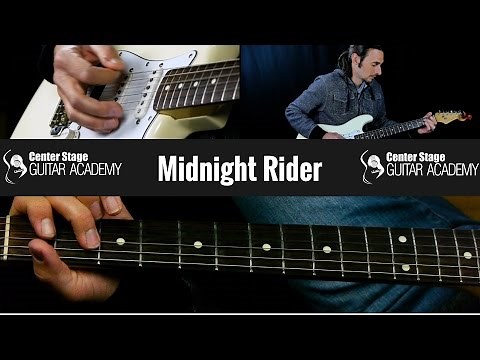 How To Play Midnight Rider by the Allman Brothers - Guitar Lesson