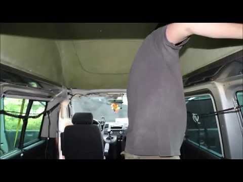 Hochdach Einbau VW T5 LR Teil 2