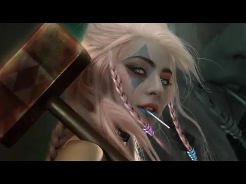 This Look At Lady Gaga As Harley Quinn Is Stunning