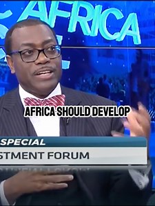 12 reactions | Akinwumi Adesina, President of the African Development Bank speaks on why Africa is the place to be for investors --- This video is credited to CNBC Africa | Business Insider Africa | Facebook