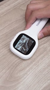 TOMLOV P10 Evo Handheld Close-Up Coin Microscope with 2" IPS Screen: 20X LED Lighted Trichome Magnifier for Adults, Portable Jewelers Loupe, STEM Kids Microscope, Windows/macOS Compatible, White