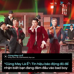 Áo đỏ chứng tỏ red flag! 🚨 5 Anh Trai B Ray, Karik, Gill, CODYNAMVO và Ryn Lee cực bảnh trong giao diện bad boy, tán đến đâu dính đến đó 💞 #AnhTraiSayHi #AnhTraiSayHi2025 #UMVN #DatVietVAC #VieChannel #VieON #VieNETWORK #VieIP | Universal Music Vietnam