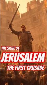 The Siege of Jerusalem1099: The First Crusade #facts #crusades #history