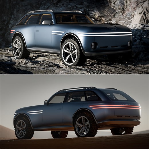 Sleek Genesis X Gran Equator Concept Shows Contrast Between Analog Architecture and Digital Technologies