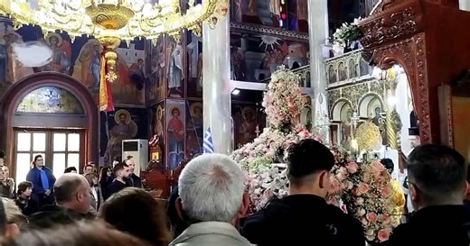 Πρώτη Ανάσταση στη Νέα Αλικαρνασσό – «Σείστηκε» ο Ιερός Ναός του Αγίου Νικολάου