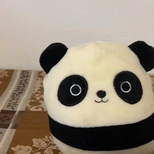 Adorable Plush Panda Toy Video with Unique Hammer Action
