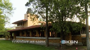 Wichita is home to an architectural treasure -- a home designed by Frank Lloyd Wright in 1918, but many Kansans have never seen it. Join KSN's Stephanie Bergmann tonight at 10 for a sneak peak at a restoration of the home. | KSN TV