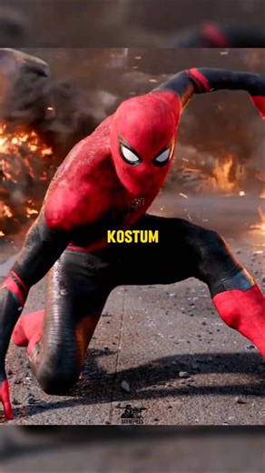 WHY DIDN'T PETER JUST WEAR THE IRON SPIDER COSTUME WHEN HE FIGHTED MYSTERIO? #shorts