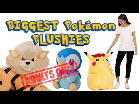 The BIGGEST and Most Expensive Pokémon Plushies