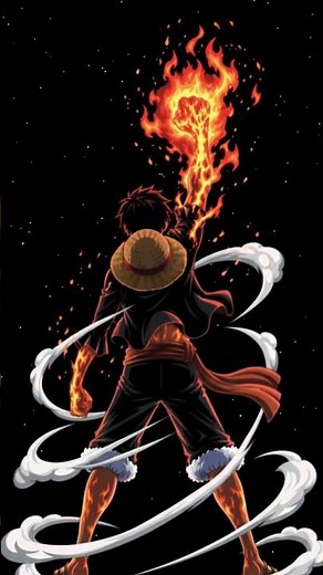 Luffy red hawk one piece live Wallpaper & Screensaver #anime #luffy #livewallpaper