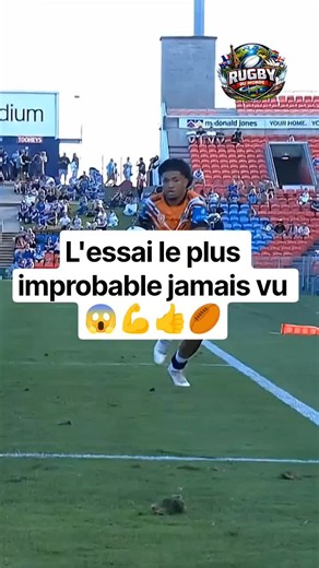 L'essai le plus improbable au rugby que vous verrez