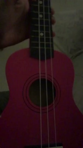 Slow Motion Of Ukulele’s Strings
