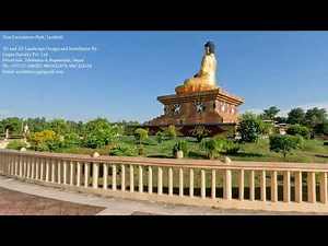 Tara Foundation Park, Lumbini, 4K Landscape, Garden Design and installation by Gupta Nursery