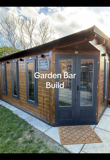 The best £3400 we’ve ever spent!! This is the Daft badger Dunster house 5m x 3m we built it in February and finished all the decor by April! #daftbadger #dunsterhouse @Dunster House