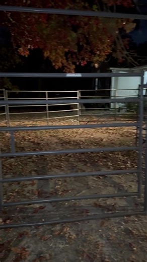 This Tarter Equimax round pen with ride through gate will be set up and available for viewing during our yard sale on Saturday! | KC's Tack Exchange