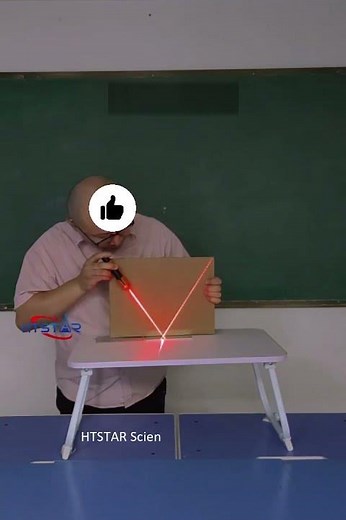 Light Reflection Experiment Physics Lab HTSTAR Science & Laboratories #physicsshorts