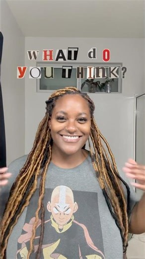 POV: You blink, and my locs got longer & lovelier! ✨🧚🏾 #shortsfeed #protectivestyles #DIY