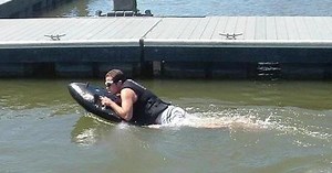 Make waves with the Kymera jet-powered body board