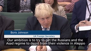 42K views · 724 reactions | I briefed the House of Commons Foreign Affairs Committee this week on the need to get back to a ceasefire in Aleppo and renew the political negotiation process for Syria | Boris Johnson | Facebook