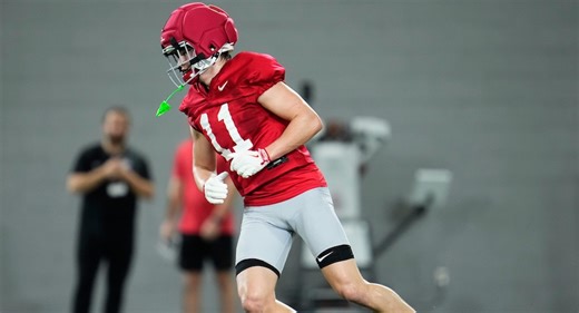 Freshman Wide Receiver Brock Boyd Joins Elite and Rare Company By Losing Black Stripe in March