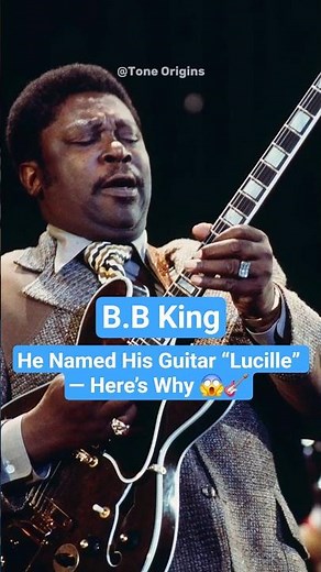 The Chilling Story Behind B.B. King’s Guitar “Lucille”